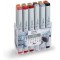 Copic Marker CM12SAR Lot de 12 Marqueurs de dessin Couleurs Architecture