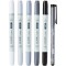 Copic Ciao Ensemble comprenant Marqueur - Gris Tones (Lot de 5)/ Stylo multiliner