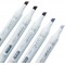 Copic Ciao Ensemble comprenant Marqueur - Gris Tones (Lot de 5)/ Stylo multiliner