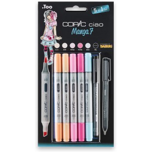 Copic kit marqueur ciao 5+1, Manga 7