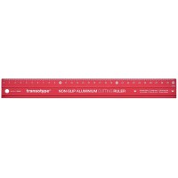 regle 30 cm (rouge)