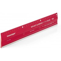 17803006 Pro Regle en aluminium Rouge