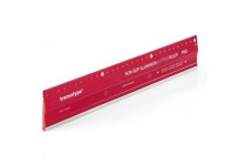 17803006 Pro Regle en aluminium Rouge