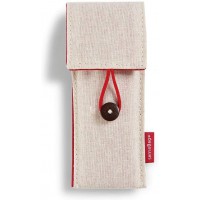 76038003 sensebag etui, 6 x 14 cm (L x H), creme