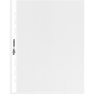 Rexel 1300063 Pack de 100 Pochettes ouvertures A5 Transparent