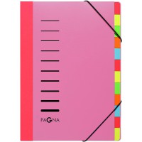 Trieur DESKORGANIZER Lucy Colors, transparent