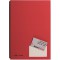 parapheur Color, format A4, 20 compartiments, rouge