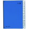 24329-02 Classeur a soufflet 32 compartiments 1-31 en carton special avec 3 trous (Bleu)