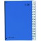 24329-02 Classeur a soufflet 32 compartiments 1-31 en carton special avec 3 trous (Bleu)