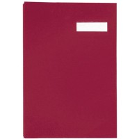 Unterschriftenmappe, DIN A4, 20 Facher, rot