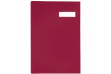Unterschriftenmappe, DIN A4, 20 Facher, rot
