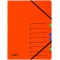 Easy Trieur A4 en carton comprime 7-teilig Orange