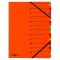  Trieur"Easy" A4 Carton 12 Compartiments Orange