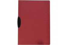 22007-01 Resume Folder, Swing classique, 2 pieces, Rouge