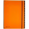 Classeur a   soufflet tendance, A4, 10 compart., orange