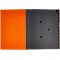 Classeur a   soufflet tendance, A4, 10 compart., orange