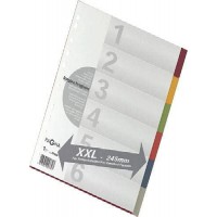 32005 20 Registre A4 XXL, Lot de 6, 6 couleurs assorties