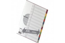 Intercalaires en carton Exces Largeur/32007-20 couleur 12 pieces