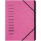 40058-34 Trieur 7 compartiments, rose fonce
