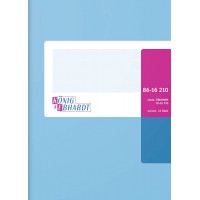 Konig & Ebhardt 8616210 livre d'affaires/kladde (A6, quadrillees, avec tete fixe, 70 g/m², 32 feuilles fil heftung)