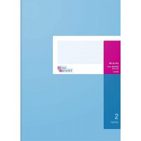 Konig & Ebhardt 8614511-614K40 Livre a  colonnes avec en-tete fixe A4 2 colonnes 40 feuilles (Bleu) (Import Allemagne)