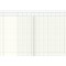 Konig & Ebhardt 8611601 Carnet de comptes avec 10 tranches Bleu Clair/Magenta