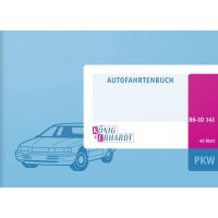 Konig & Ebhardt Fahrt, voitures, 2 Face A6 portrait 148 x 105 mm, 40 feuilles, bleu clair