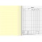 Konig & Ebhardt 8626532 Livre de comptabilite/livre de caisse A4, reliure sans couture, feuilles avec double, 2 x 50 feuilles