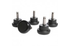 Pied a  patins / 6988, 5 pieces, noir
