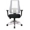  Fauteuil de bureau"Lady Sitness Deluxe", noir/blanc