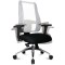  Fauteuil de bureau"Lady Sitness Deluxe", noir/blanc