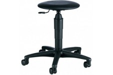 Tabouret tournant TEC 60 Skai, revetement