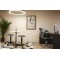 Tabouret tournant TEC 60 Skai, revetement