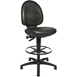 72250 D10T TEC 50 Counter, Chaise de bureau pivotante Noir