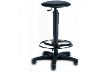 ' 72260 D10T Tabouret tournant"TEC 60 Skai Counter, Noir