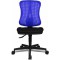 Head Point SY Chaise de Bureau Ergonomique avec Assise reglable en Hauteur Bleu Roi/Noir