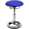 Tabouret, Bleu, Stoff