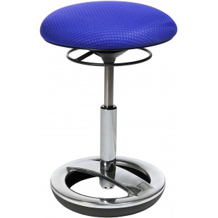 Tabouret, Bleu, Stoff