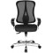 Head Point SY Chaise de Bureau Ergonomique avec accoudoirs Noir