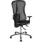 Head Point SY Chaise de Bureau Ergonomique avec accoudoirs Noir