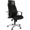 - Fauteuil de Bureau Noir Accoudoirs Incl. L 480 x P 460 x H 440