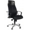 - Fauteuil de Bureau Noir Accoudoirs Incl. L 480 x P 460 x H 440