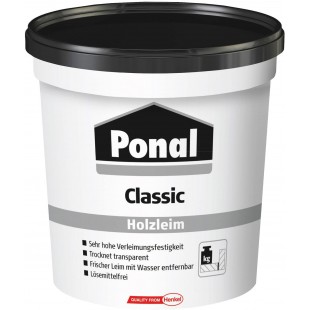 Ponal Colle pour bois Classic, sans solvant, boite de 760 g,