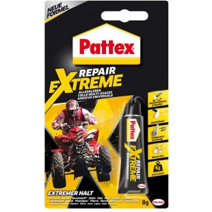 Pattex Repair Extreme, colle universelle non retractable et flexible, colle de reparation resistante a  la temperature, colle fo