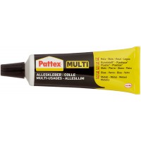 Pattex 1345747 Colle universelle "Multi" 50 g, Noir/jaune