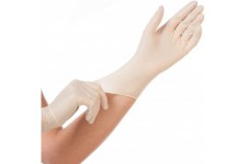 Hygostar 2670 Grip Gants en latex non poudres Blanc XL