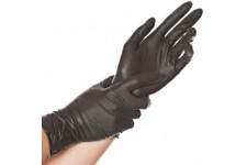 Franz Mensch Gants en latex Diablo - Noir - Taille M - 76758