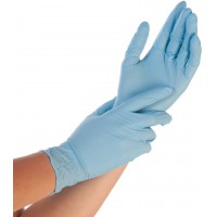 Gant en Nitrile « Safe Premium », L, Bleu