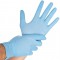 1 x 100 Stk. - Gants en nitrile non poudres/jetable une fois Gant/S M L XL/, blanc, bleu