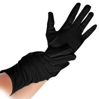 Lot de 12 : FRANZ MENSCH Hygostar NERO Gants en coton Noir Taille XL Paire